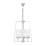 подвесная люстра lumina deco fedi ldp 1247-4 chr