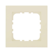 рамка 1-постовая lk studio (бежевый матовый) lk80 flat, 844102-1