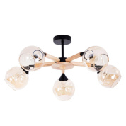 потолочная люстра arte lamp branson a4370pl-5br