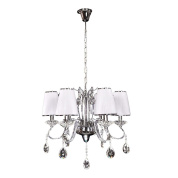 подвесная люстра lumina deco finezzia ldp 9267-6 chr