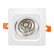 встраиваемый светодиодный светильник lumina deco fostis ldc 8065-10w wt