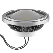 лампа светодиодная lightstar led ar111 12w 3000k полусфера серебро 932142