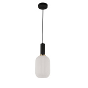 подвесной светильник lumina deco rico ldp 1218-1 wt+bk