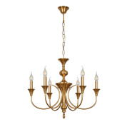 подвесная люстра arte lamp collinetta a4094lm-6pb