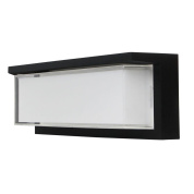 уличный настенный светодиодный светильник arte lamp ferro a5224al-1bk