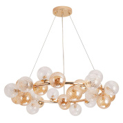 подвесная люстра arte lamp etereo a5261lm-25go