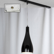 трековый светильник однофазный lussole track lights lsf-1196-01-taw