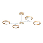 потолочная светодиодная люстра ambrella light comfort linetech fl51609