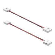 соединитель гибкий/кабель питания для ленты lightstar 12v 5050led одноцветной 408101