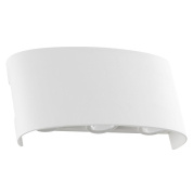 уличный настенный светодиодный светильник arte lamp bosto a3122al-6wh