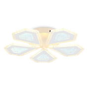 потолочная светодиодная люстра ambrella light acrylica original fa4030