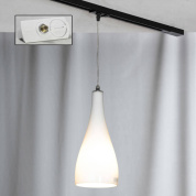 трековый светильник однофазный lussole track lights lsf-1106-01-taw