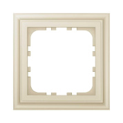 рамка 1-постовая lk studio (бежевый матовый) lk80 classic, 894102-1