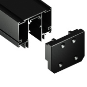 заглушка ambrella light track system для магнитного шинопровода magnetic 48v (2шт) gl3610