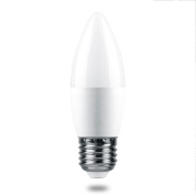 лампа светодиодная feron e27 7,5w 2700k матовая lb-1307 38056