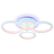 потолочная светодиодная люстра ambrella light acrylica original fa9524