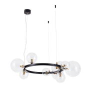 подвесная люстра arte lamp vincent a7790sp-10bk