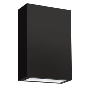 уличный настенный светодиодный светильник arte lamp algol a2750al-2bk