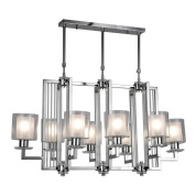 подвесная люстра lumina deco manhattan ldp 8012-8 pr chr