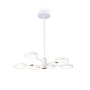 подвесная светодиодная люстра ambrella light comfort linetech fl51635