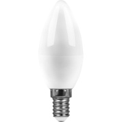 лампа светодиодная saffit e14 13w 2700k матовая sbc3713 55163