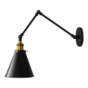 бра lumina deco rubi ldw b007-2 bk