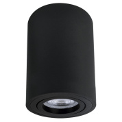 точечный накладной светильник arte lamp sentry a1566pl-1bk