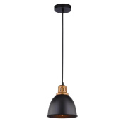 подвесной светильник arte lamp eurica a4245sp-1bk