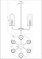 Подвесная люстра Moderli Metric V10020-6P