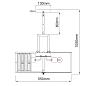 Подвесной светильник MW-Light Монарх 1 121010305