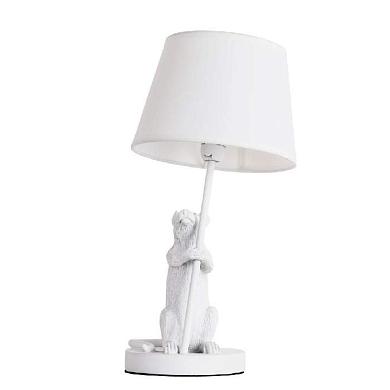 настольная лампа arte lamp gustav a4420lt-1wh