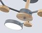 Люстра на штанге Ambrella light COMFORT FL4856