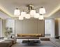 Люстра на штанге Ambrella light TRADITIONAL TR303044