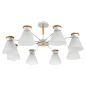 Потолочная люстра Arte Lamp Tyler A1031PL-8WH