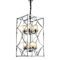 Подвесная люстра Lumina Deco Quadrato LDP 1223-8 CHR