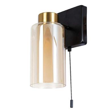 бра arte lamp leo a7027ap-1bk