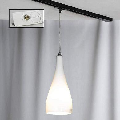трековый светильник однофазный lussole track lights lsf-1106-01-taw