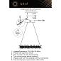 Подвесной светодиодный светильник Aployt Merion APL.040.03.45