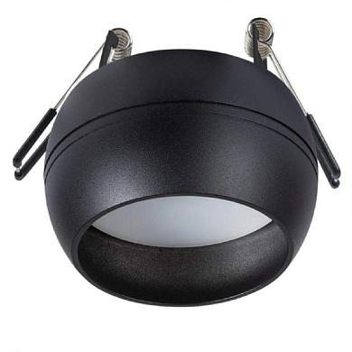 встраиваемый светильник arte lamp gambo a5550pl-1bk