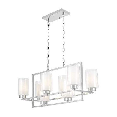 подвесная люстра lumina deco lino ldp 1239-8 chr