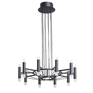 подвесная светодиодная люстра arte lamp empire a2482sp-20bk