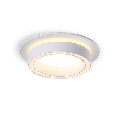 встраиваемый светильник ambrella light techno spot gx53 acrylic tech tn5240