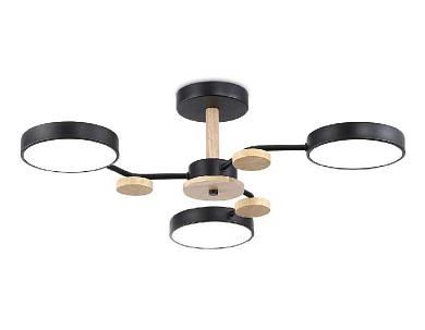 люстра на штанге ambrella light comfort fl4857