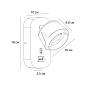 Спот Arte Lamp Amaks A8026AP-1BK