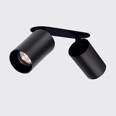 встраиваемый спот italline danny fr2 black