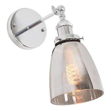 бра lumina deco fabi ldw 6800-1 chr+gy