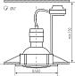 Точечный светильник (в комплекте 3 шт.) Kanlux TRIBIS II L AB 23843