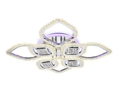 потолочная светодиодная люстра ambrella light ice fa283