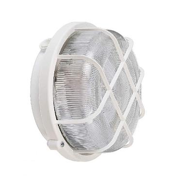 уличный настенный светильник deko-light syrma round white 401014