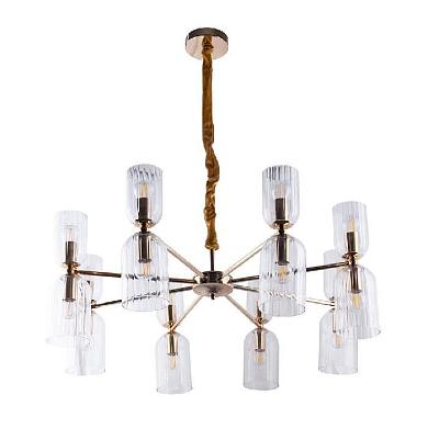 подвесная люстра arte lamp charm a1623lm-16go